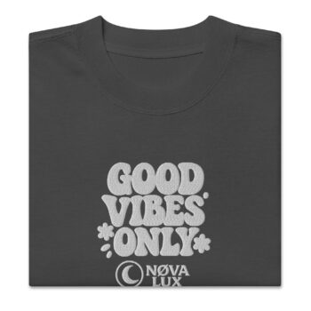 T-shirt oversize délavé | AS Colour 5082 - broderie large