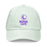 Casquette-pastel-brodée–menthe-