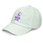 Casquette-pastel-brodée–menthe-
