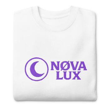 Sweat broderie large - Premium