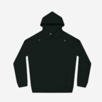 Sweat à capuche épais coton bio unisexe