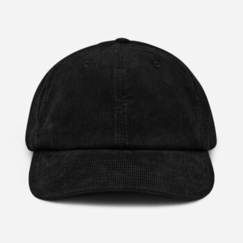 Casquette en velours côtelé